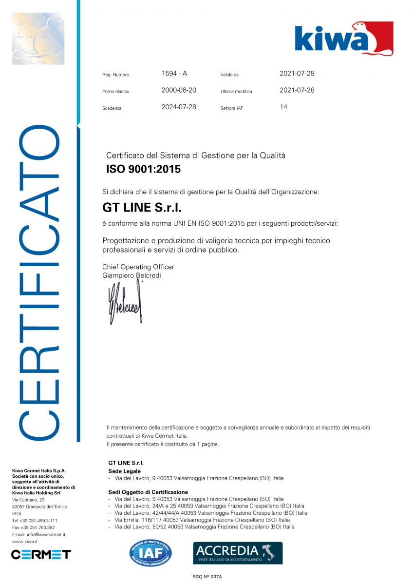 CERT ISO 9001 ITA 2021