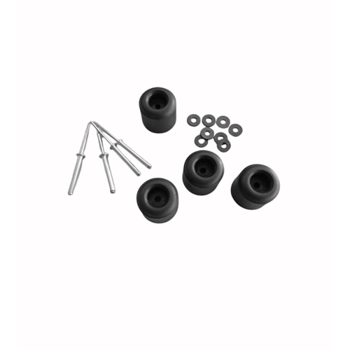 Set of replacement feet