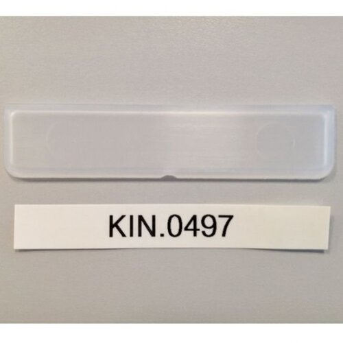 Transparent mini Explorer name plate