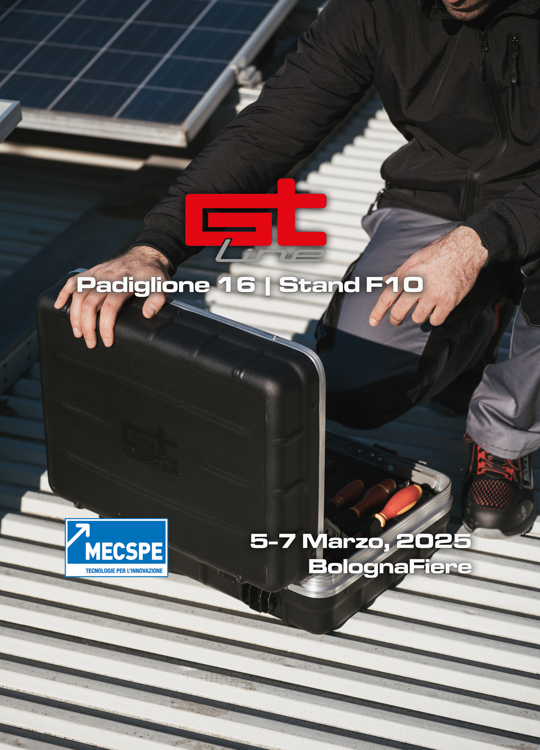 Dal 5 al 7 marzo, visita il nostro stand al Padiglione 16 Stand F10 di BolognaFiere!